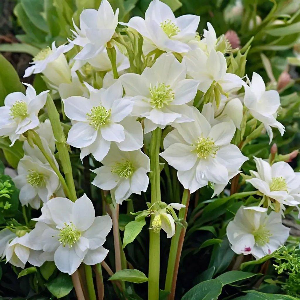 Helleborus niger 'Great White Double'