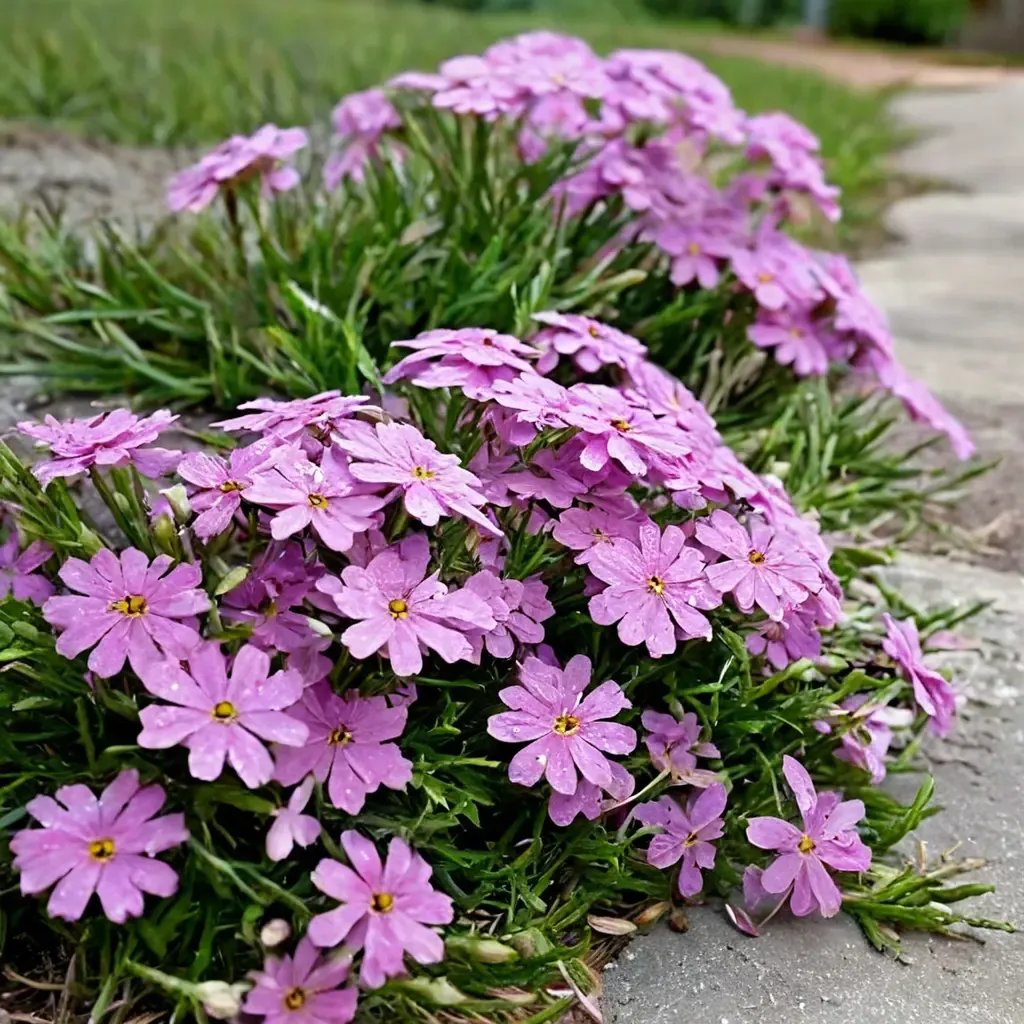 Phlox subulata 'Emerald Pink'