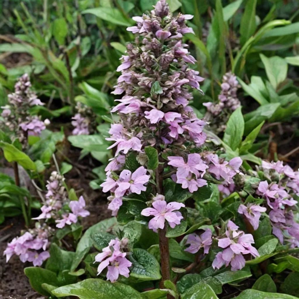 Ajuga reptans 'Pink Elf'