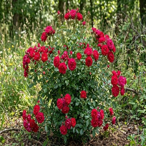 Rosa 'Fire Meidiland'