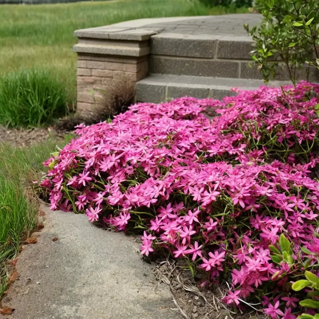 Phlox subulata 'Red Wings'