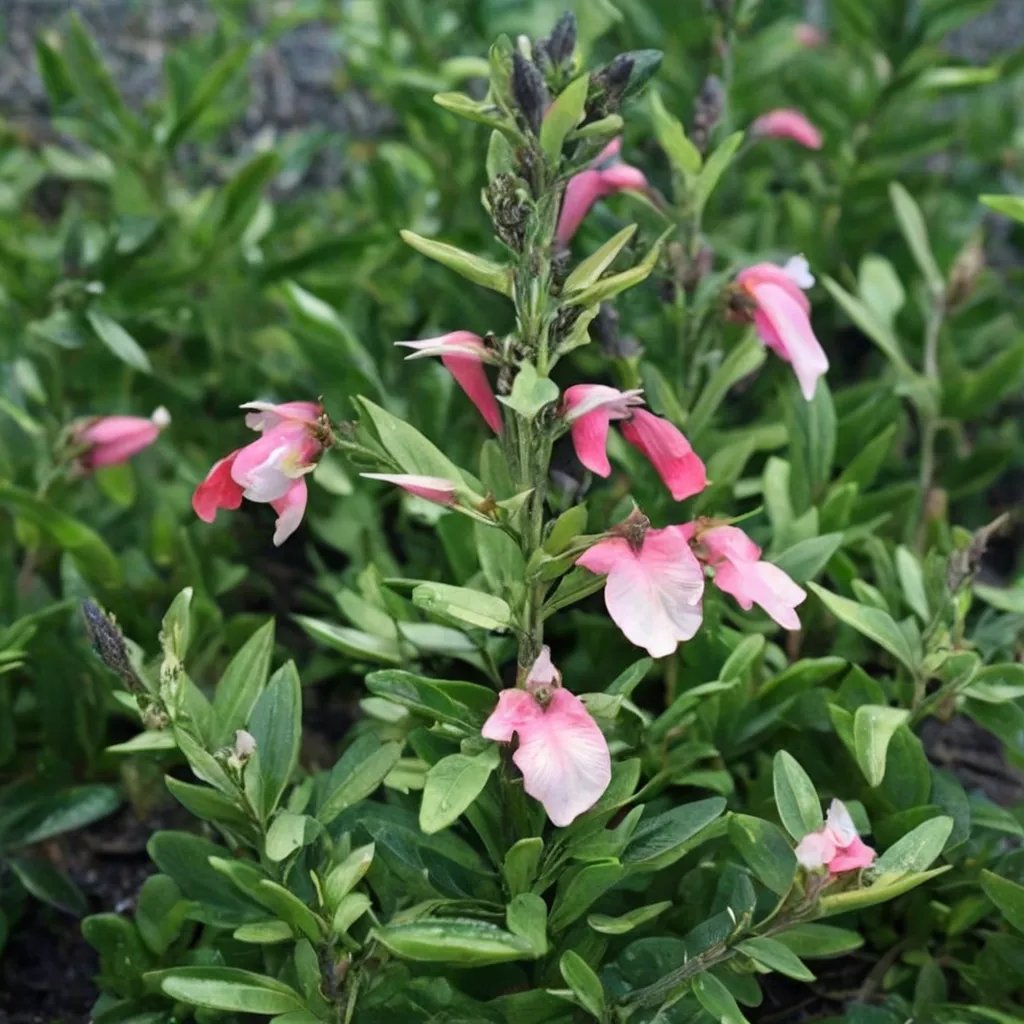 Salvia x hybrida 'Stampede Citron'