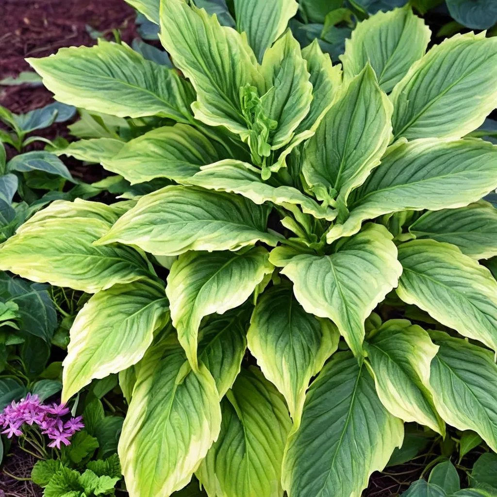 Hosta x hybrida 'One Last Dance'