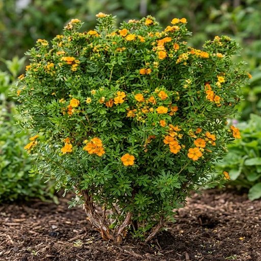 Potentilla fruticosa 'Marmalade'