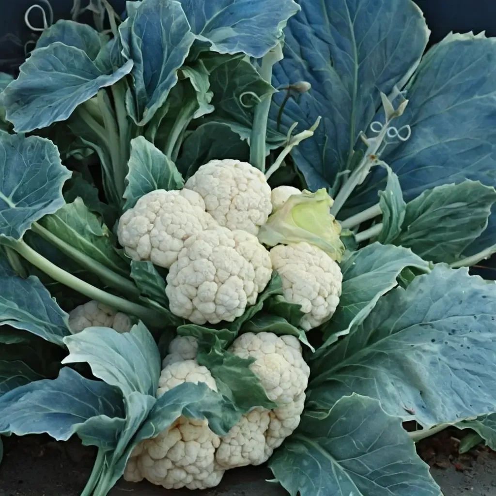 Brassica olistis 'Snow Crown'