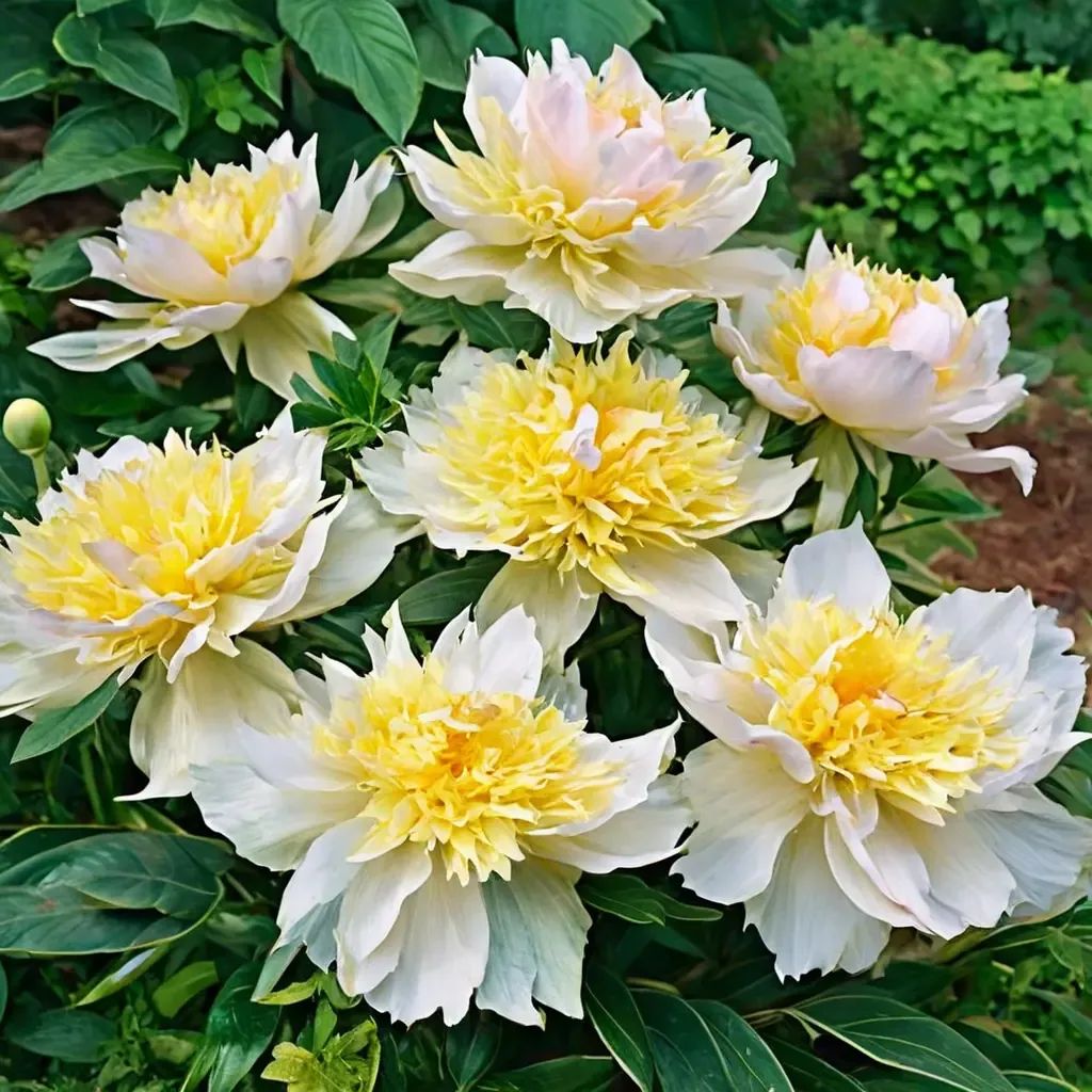 Paeonia lactiflora 'Honey Gold'