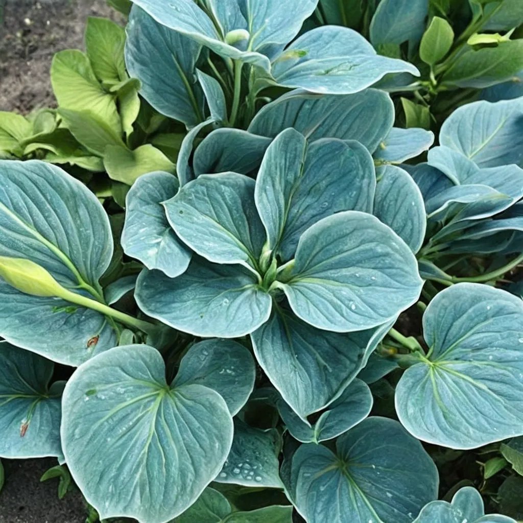 Hosta x hybrida 'Blue Danube'