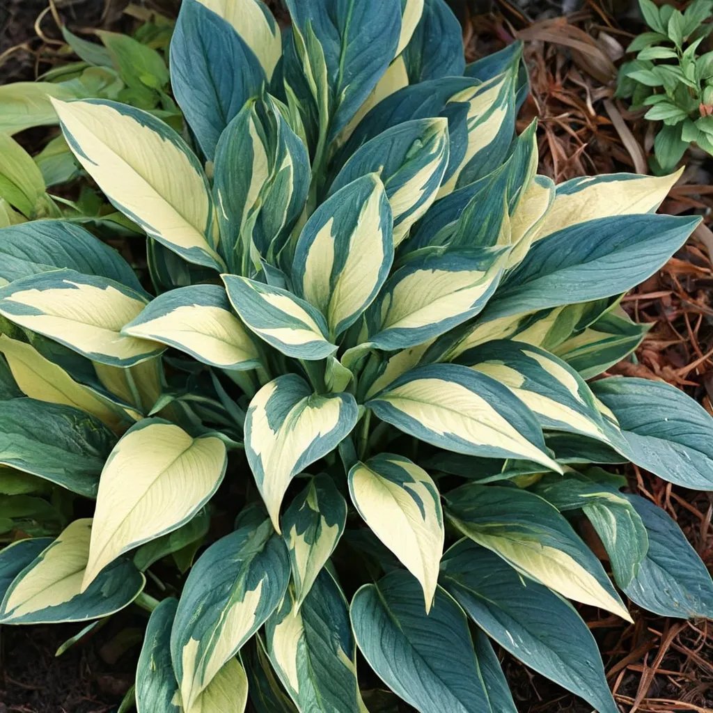 Hosta x hybrida 'High Society'
