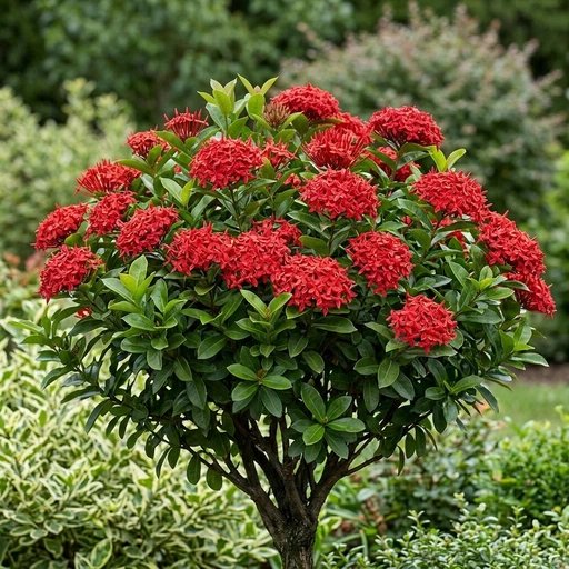 Ixora coccinea 'Maui Red'