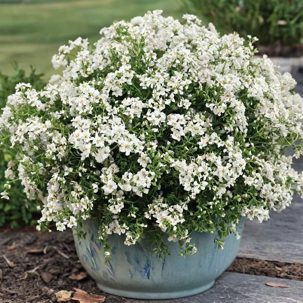 Euphorbia x hybrida 'Diamond Snow'