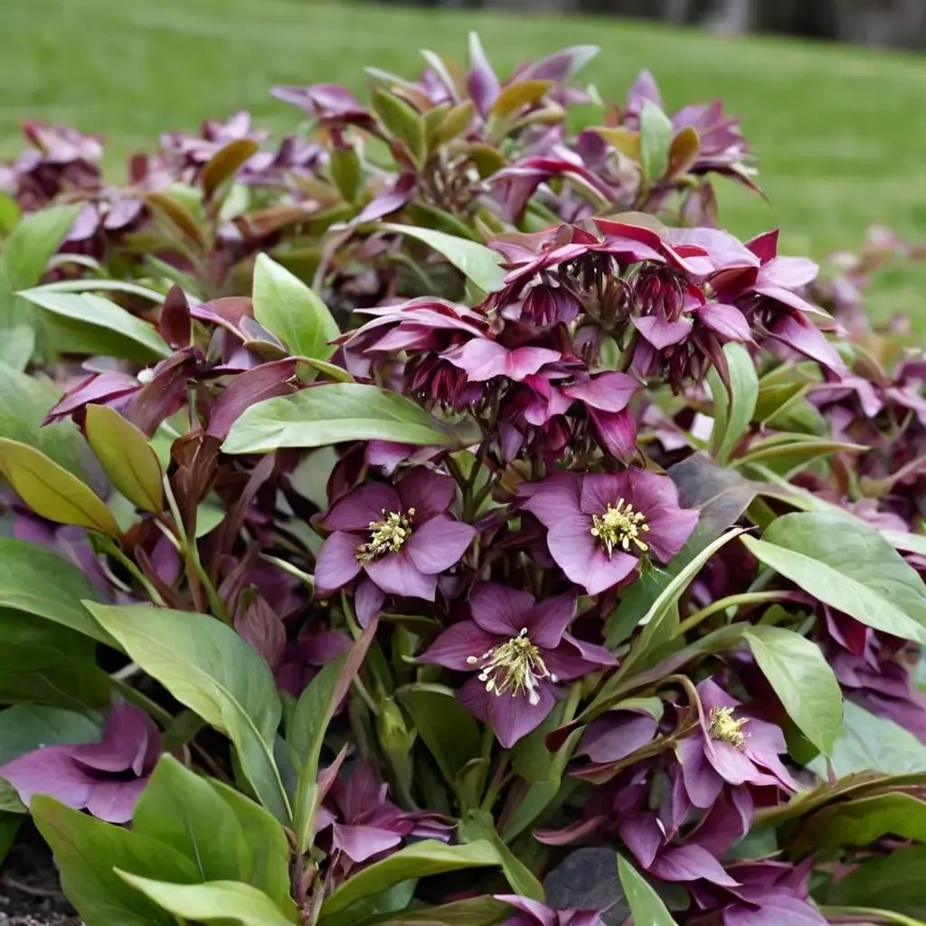 Helleborus orientalis 'True Love'