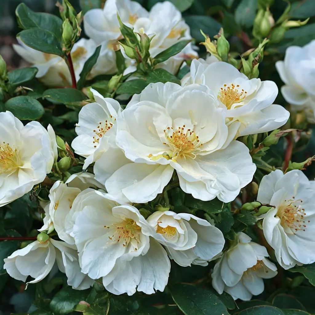 Rosa x hybrida 'Oso Easy Ice Bay'