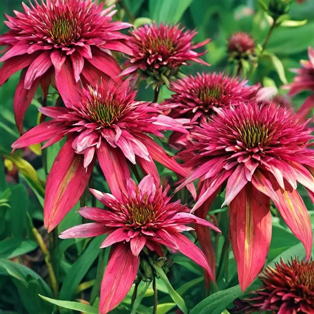 Echinacea purpurea 'Double Scoop Cranberry'