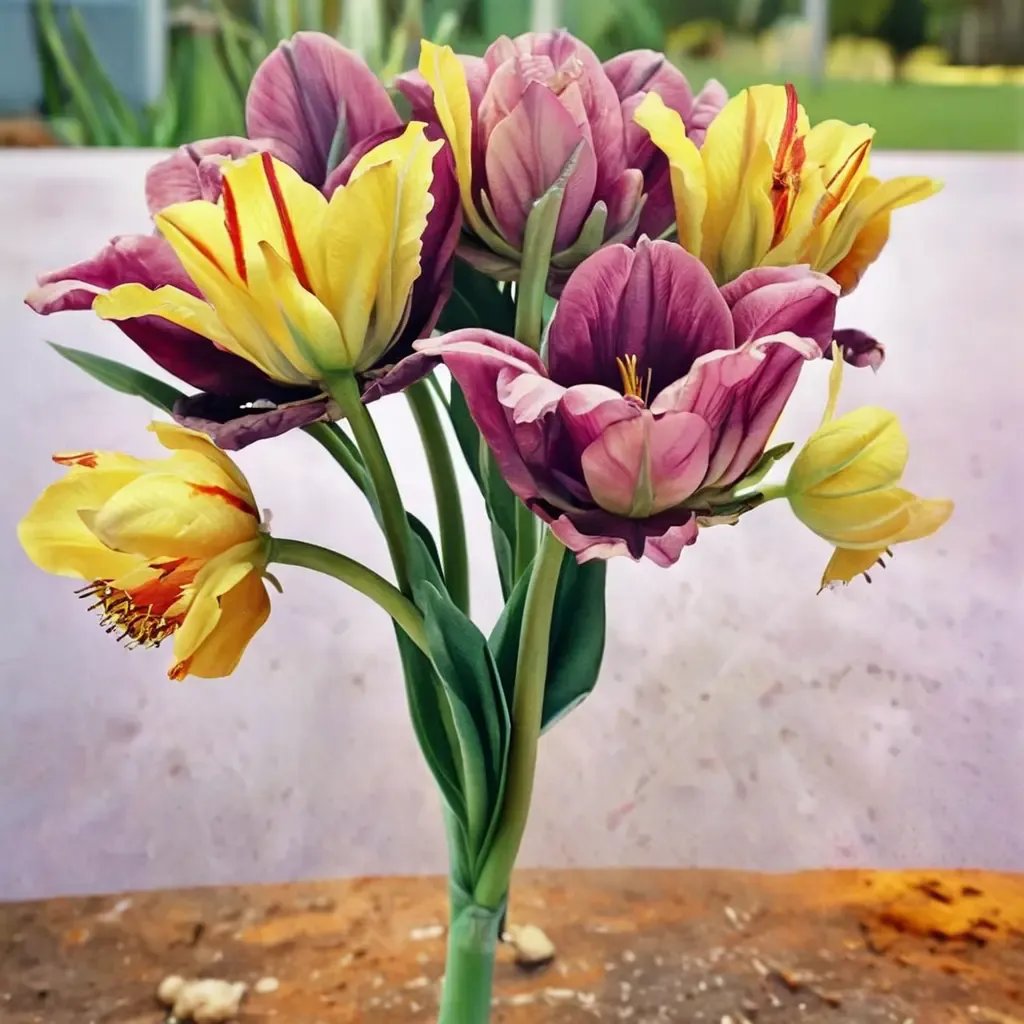 Tulipa turcica 'Tulip Cutting Collection'