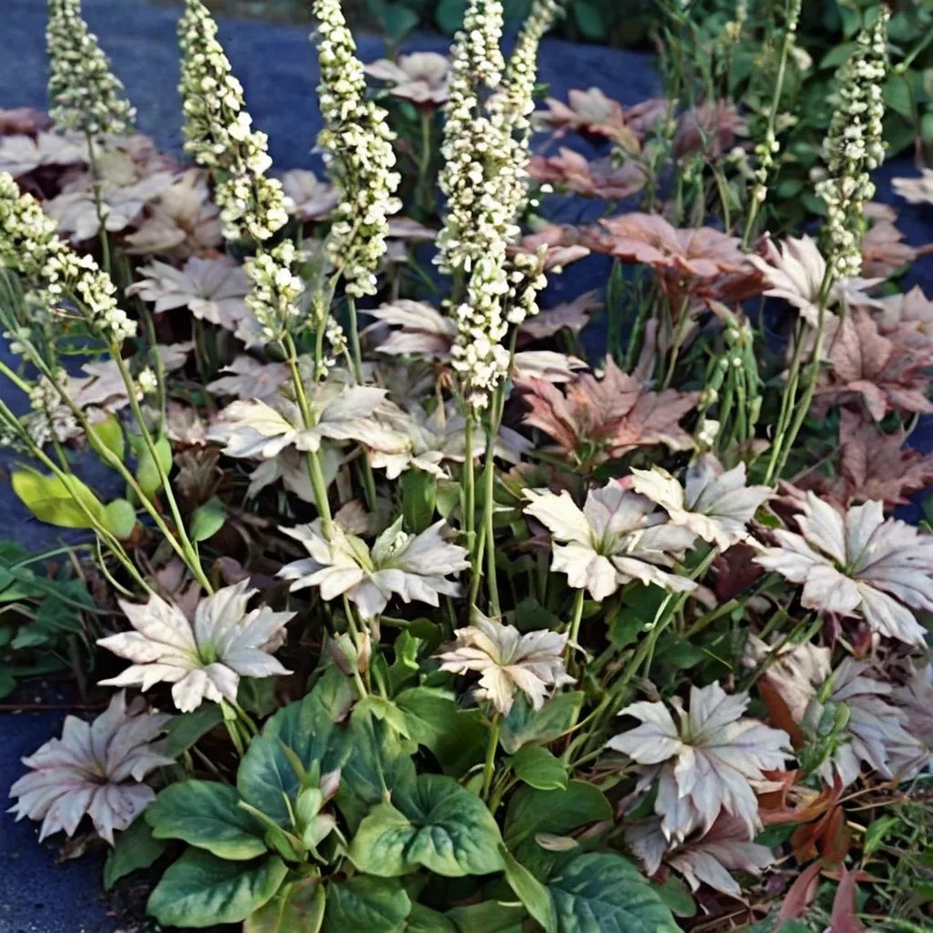 Heucherella x hybrida 'White Blush'