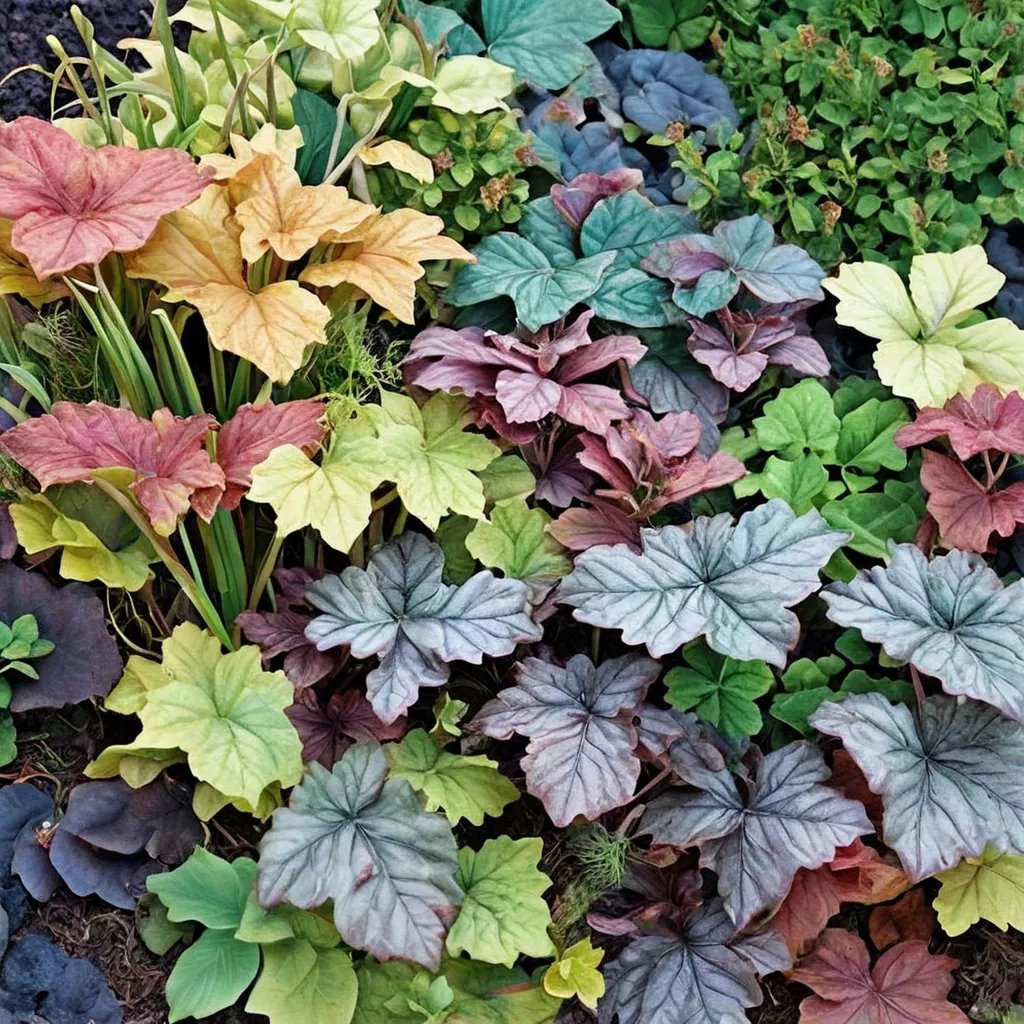 Heuchera x hybrida 'Mix'