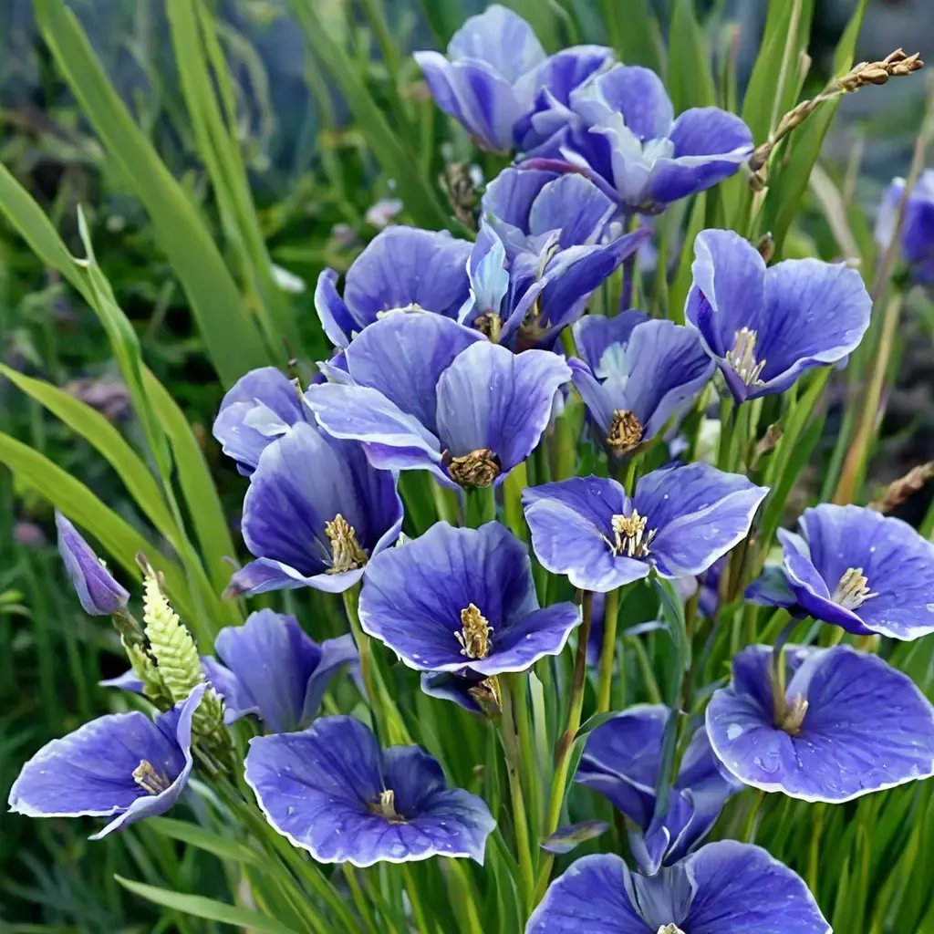 Iris sibirica 'Silver Edge'