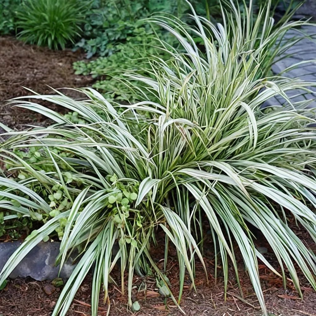 Carex morrowii 'Goldband'