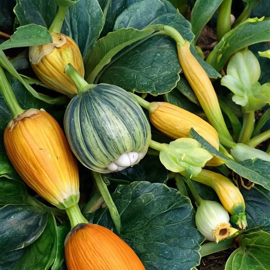 Cucurbita pepo 'Summer Squash'