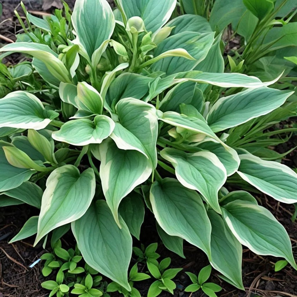 Hosta x hybrida 'Swinger'