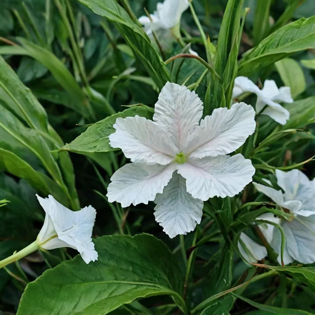 Ruellia malacosperma 'White Flower Form'