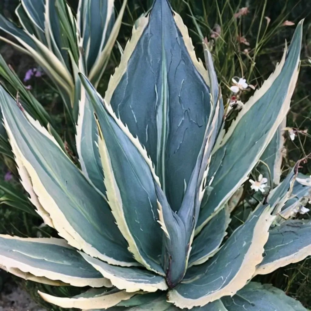 Agave americana 'Marshmallow Cream'