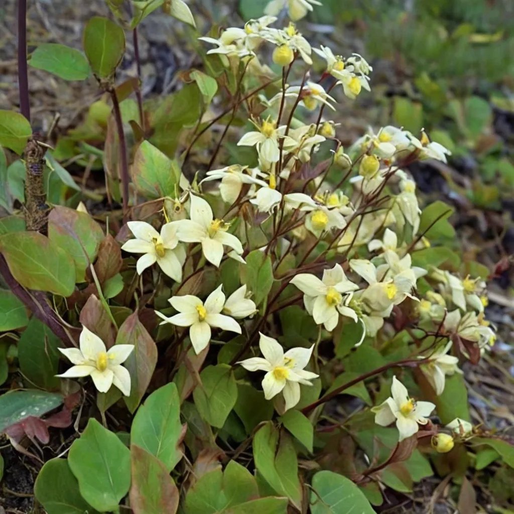 Epimedium versicolor 'Neosulphureum'