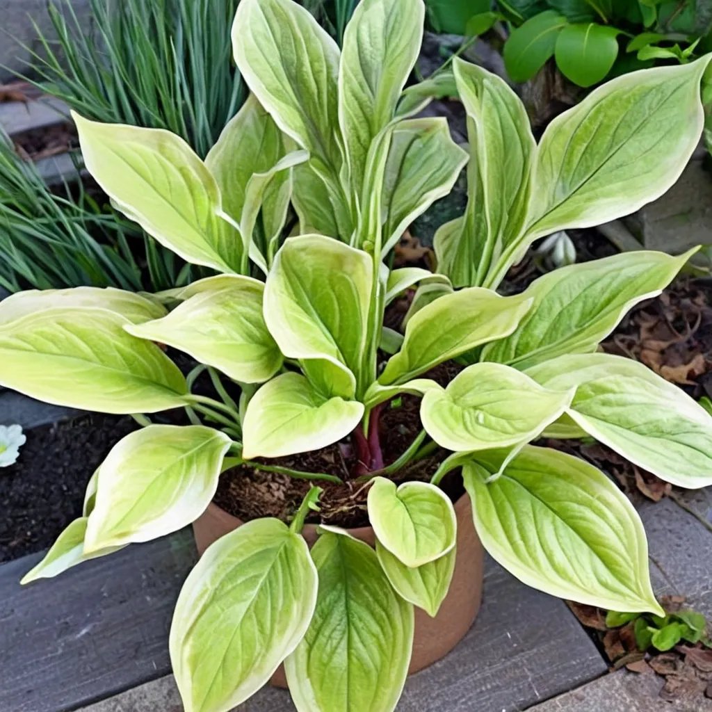 Hosta x hybrida 'Lemon Candy'