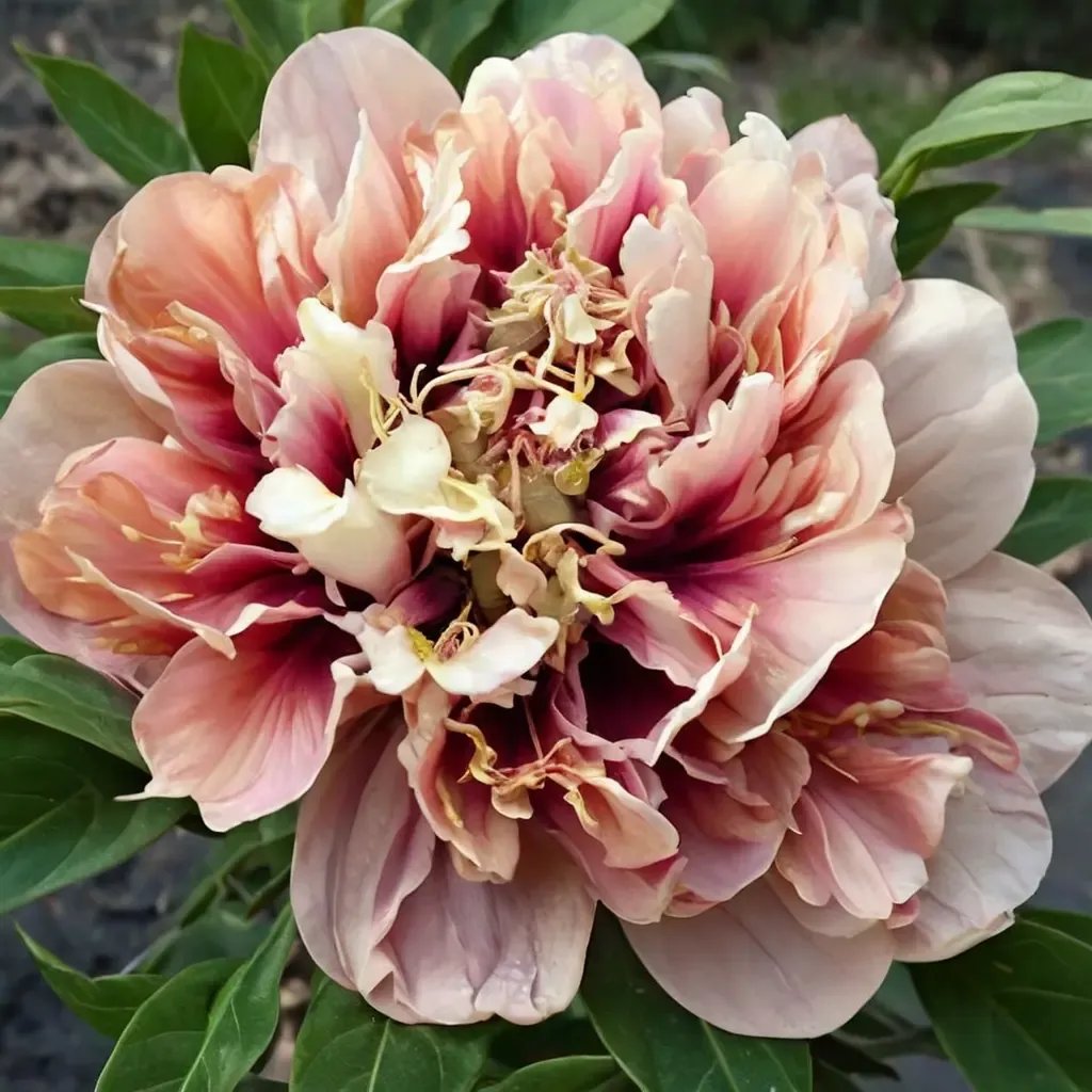 Paeonia x hybrida 'Caroline Constabel'
