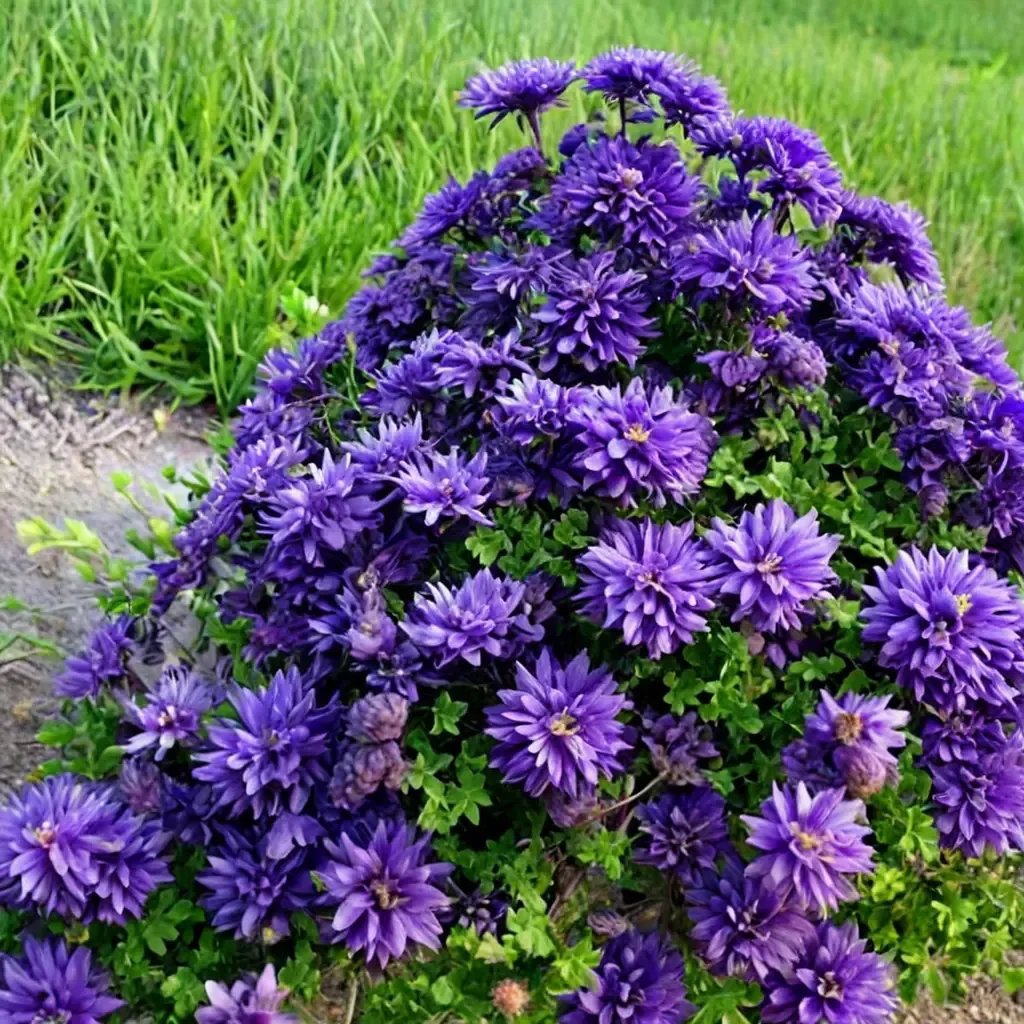 Aster x frikartii 'Grape Crush'