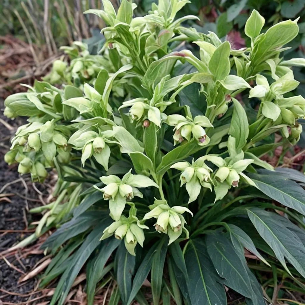 Helleborus foetidus 'Green Gnome'