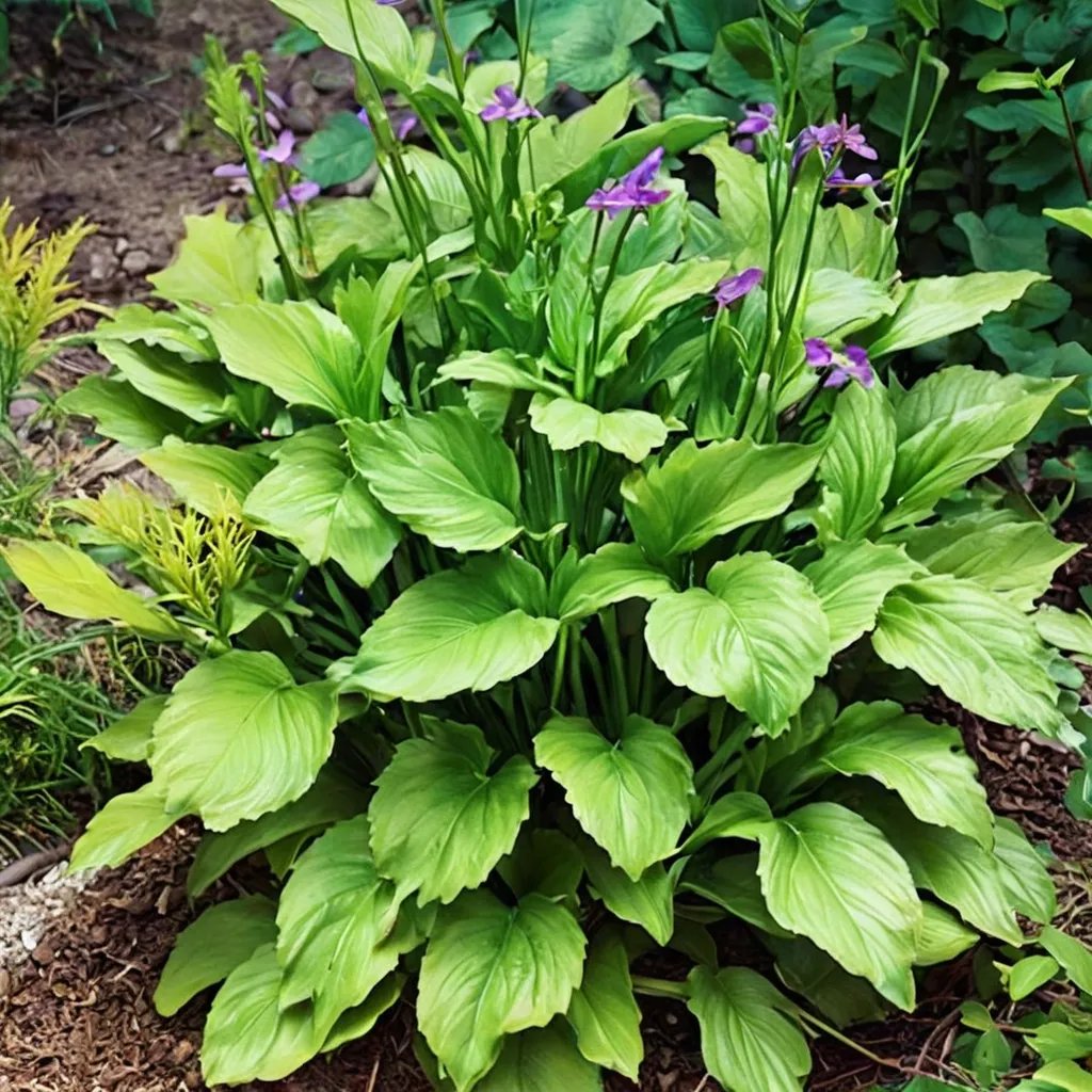 Hosta x hybrida 'Stirfry'