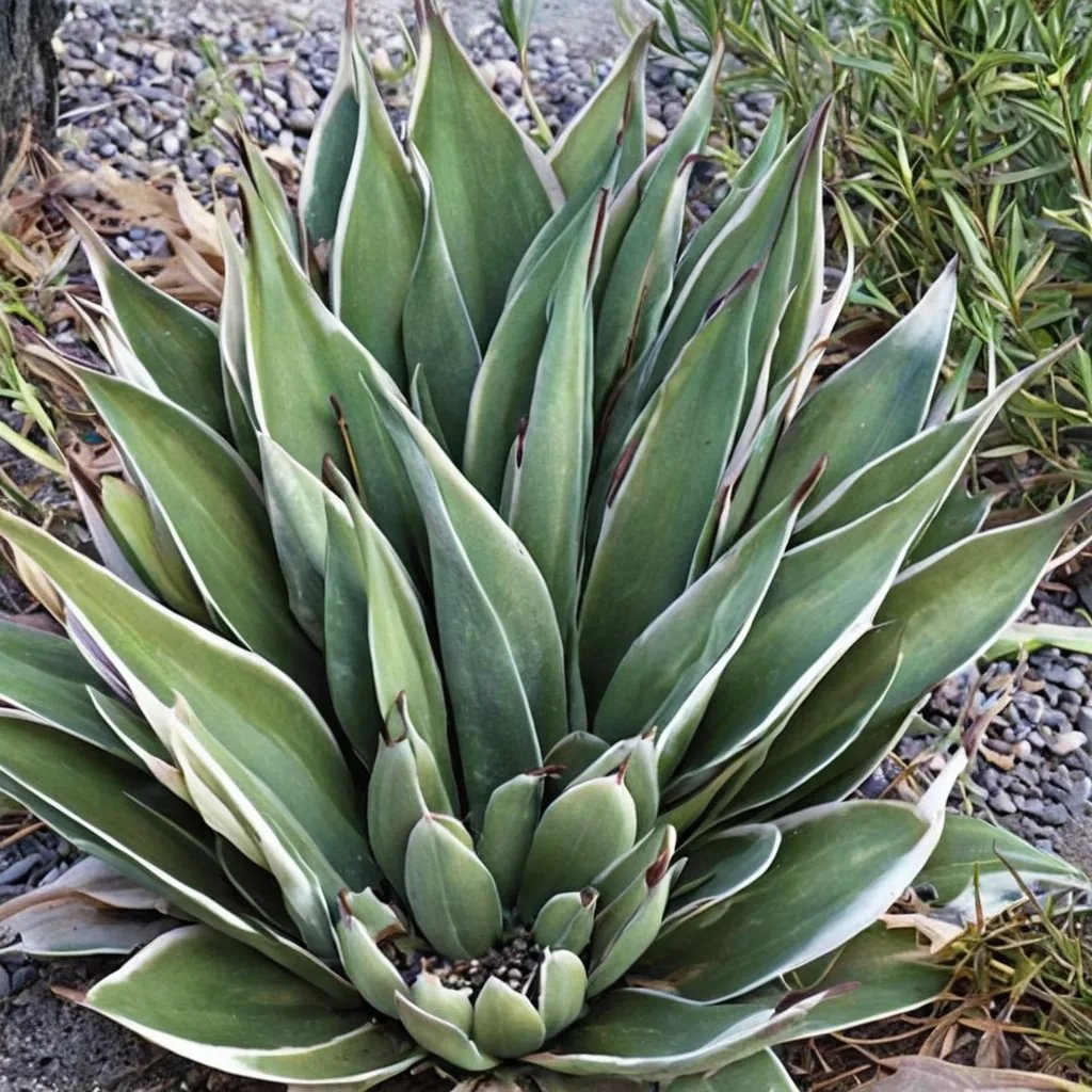 Agave x nickuilla 'Pointed Traveler'
