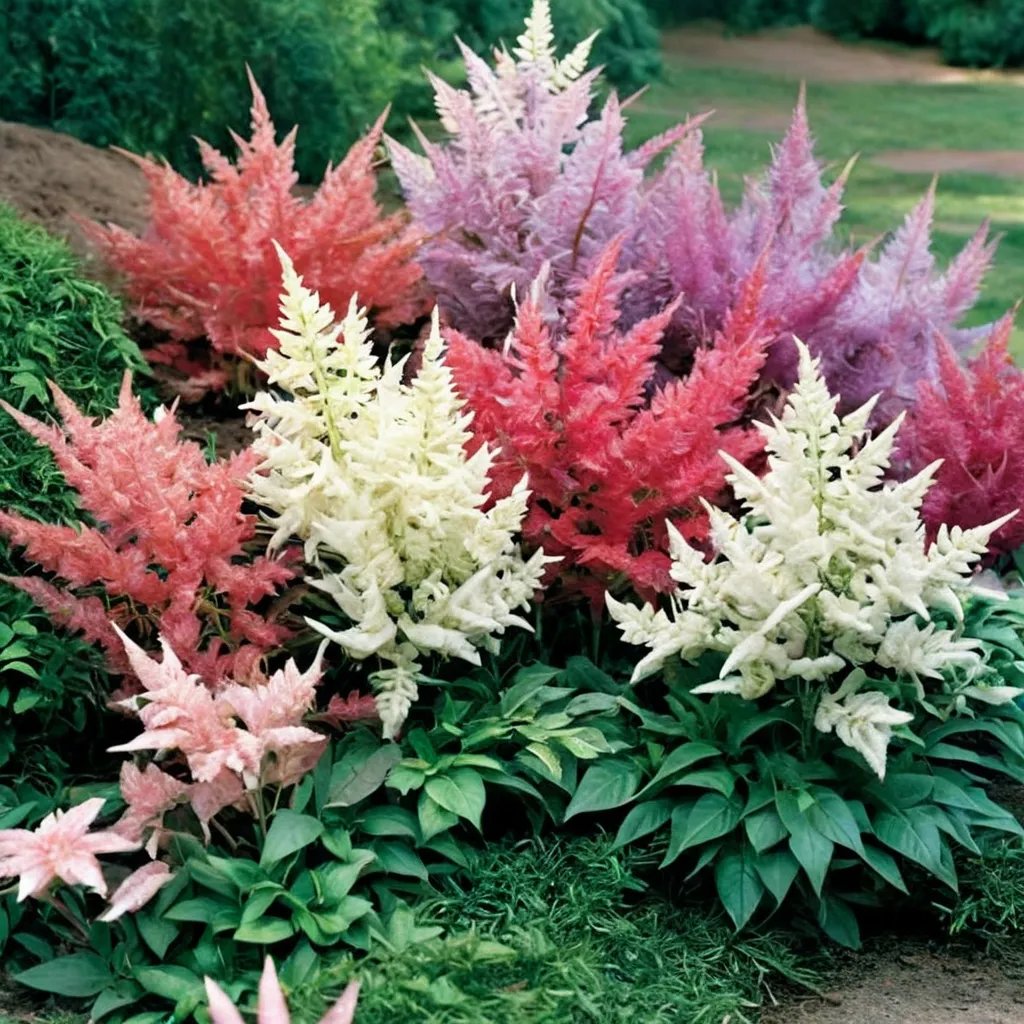 Astilbe x hybrida 'Mix'