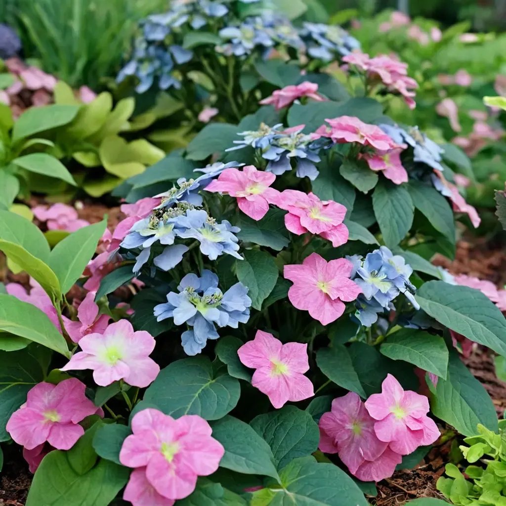 Hydrangea macrophylla 'TUFF STUFF'