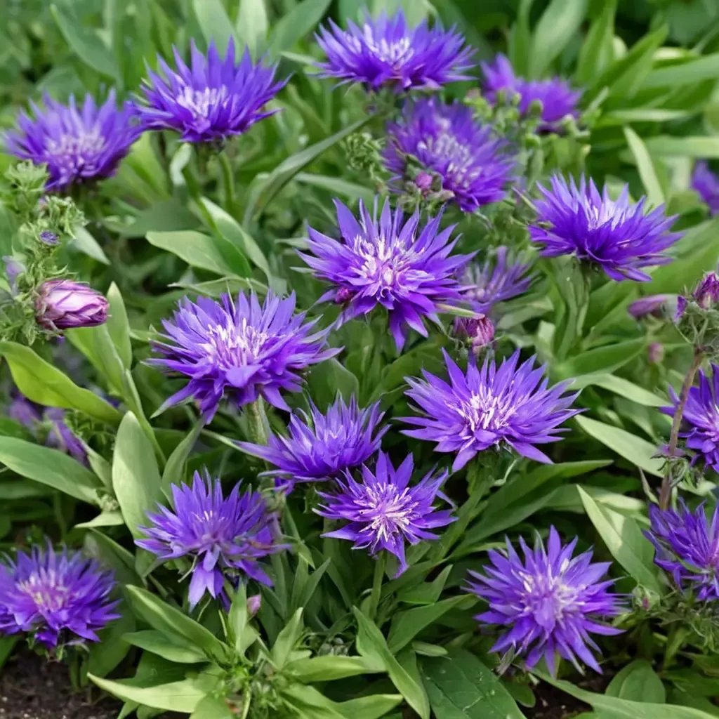 Stokesia laevis 'Honeysong Purple'