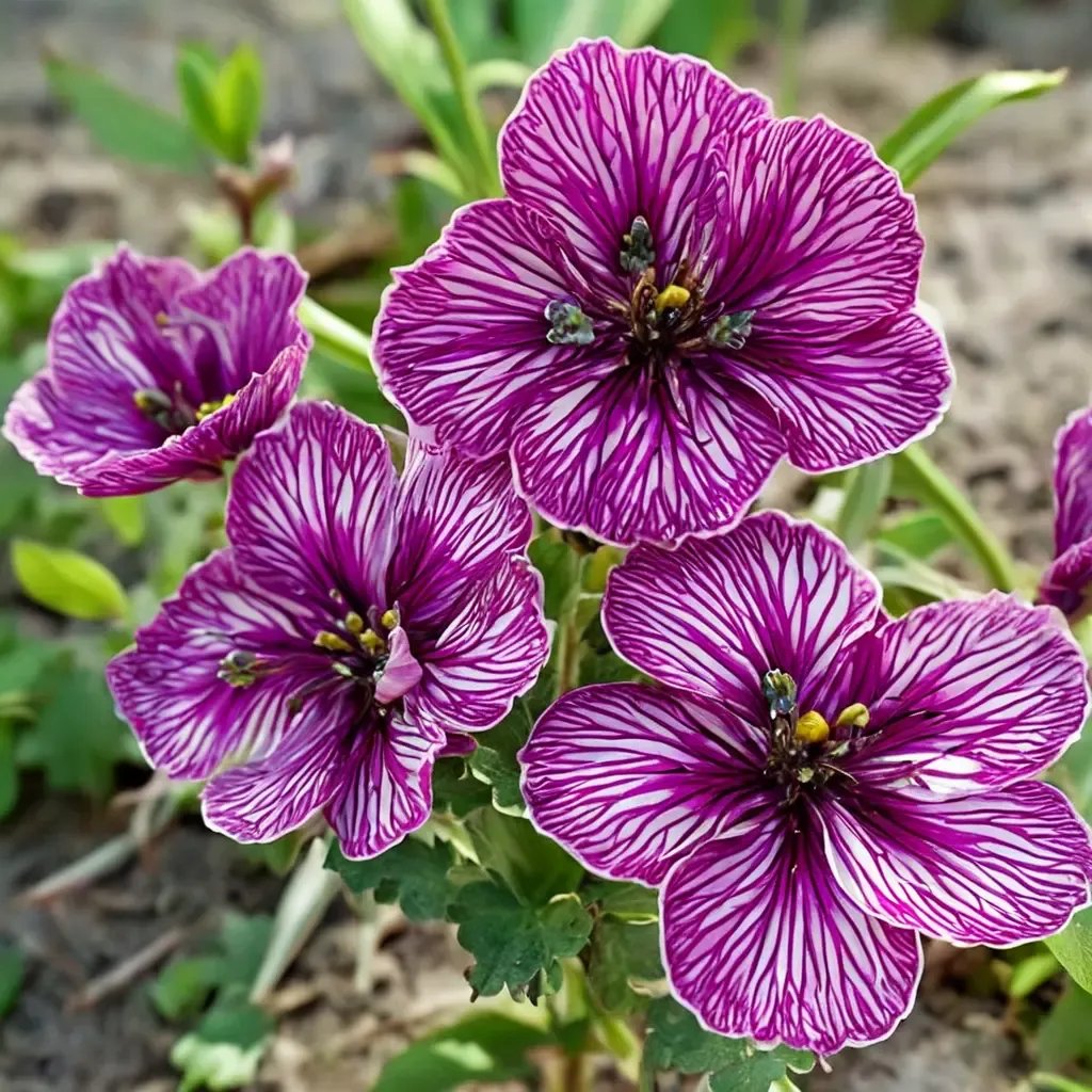 Pelargonium x hortorum 'Jolly Jewel Lilac'