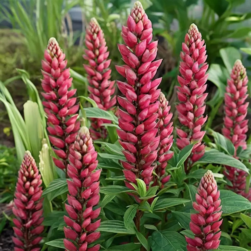 Lupinus polyphyllus 'Red Popsicle'