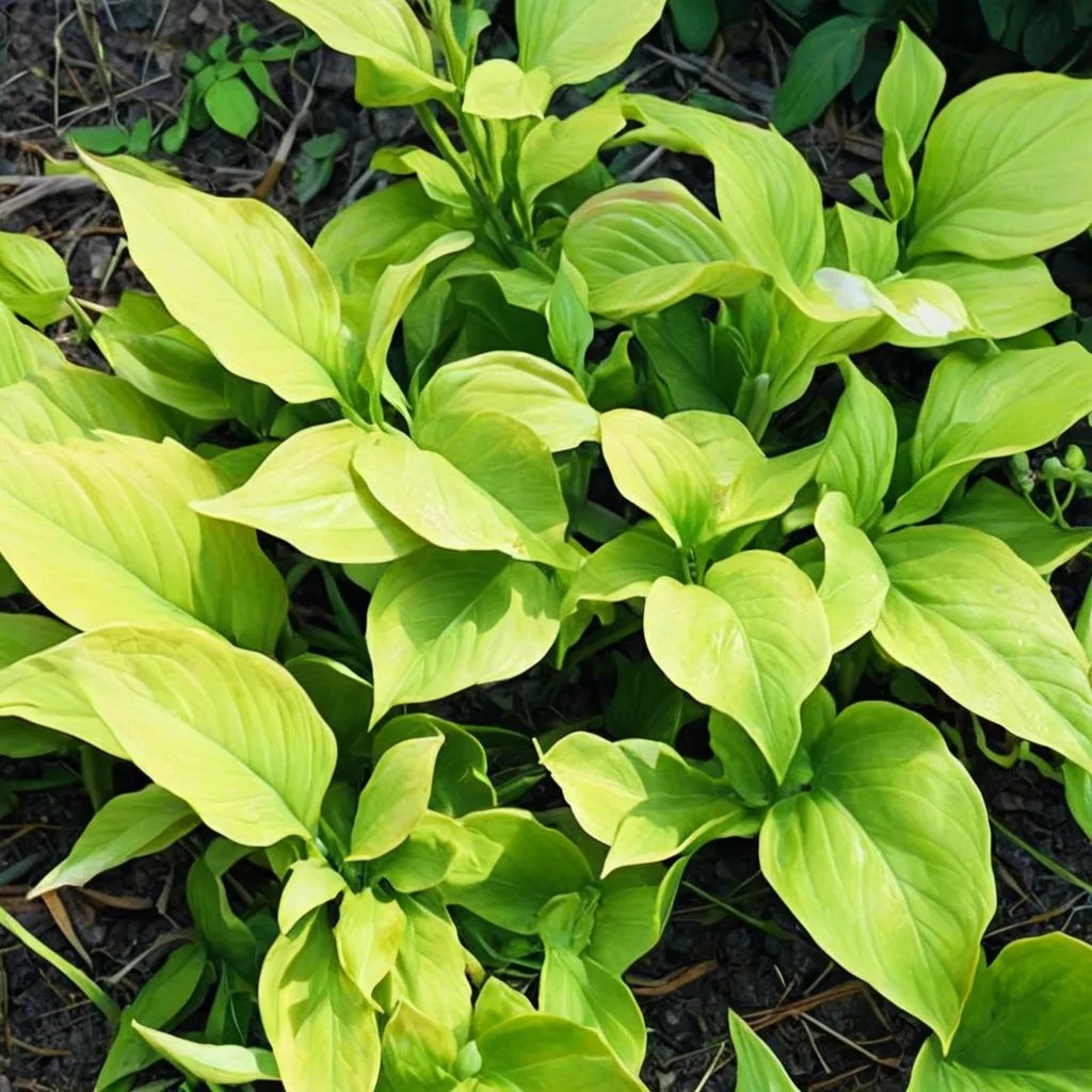 Hosta x hybrida 'Sweet Tater Pie'