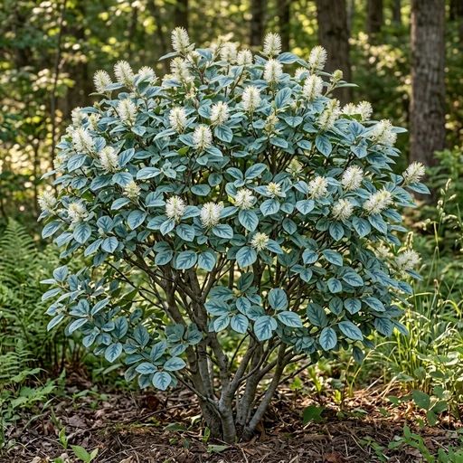 Fothergilla gardenii 'Blue Mist'