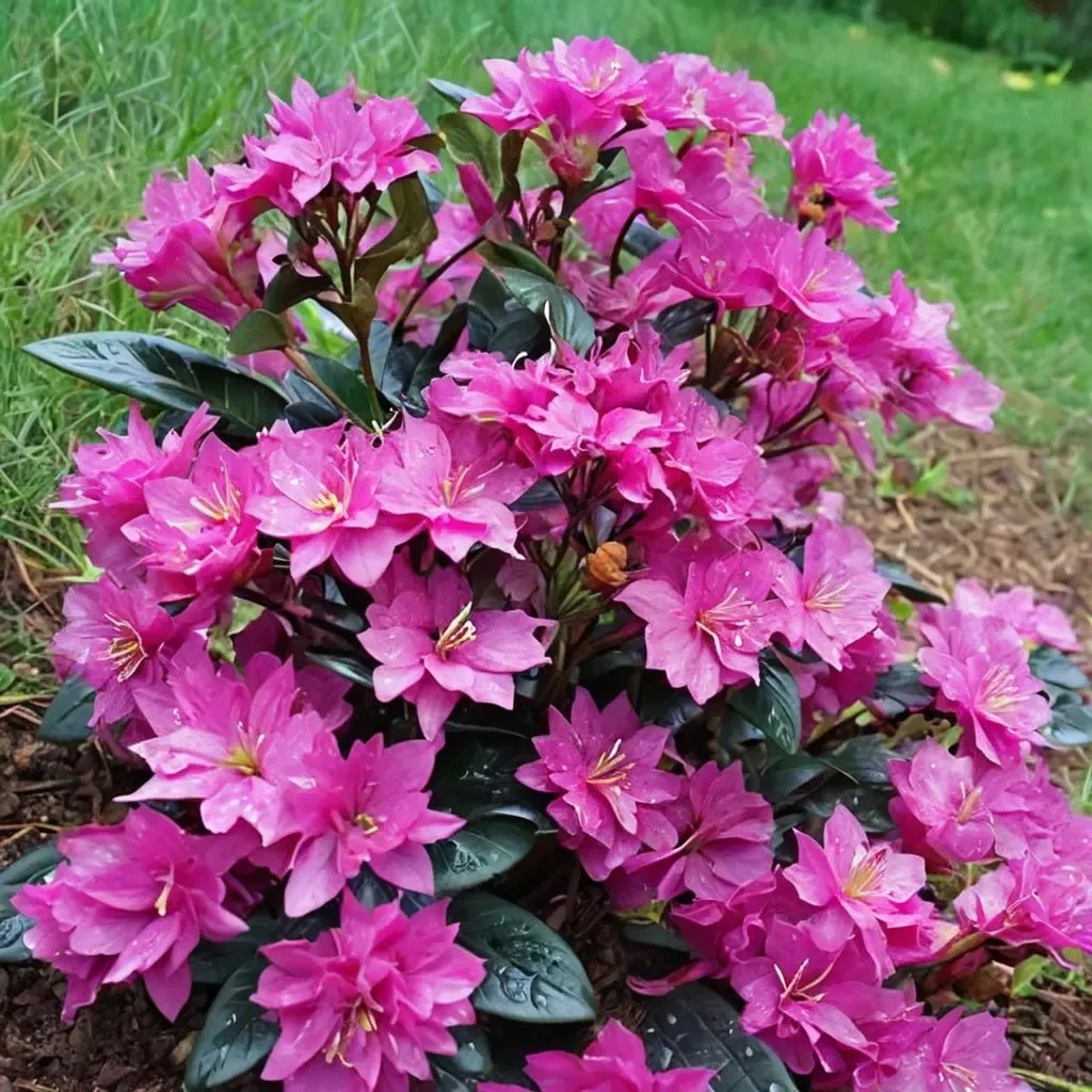 Rhododendron x hybrida 'Mezitt Elite Star'
