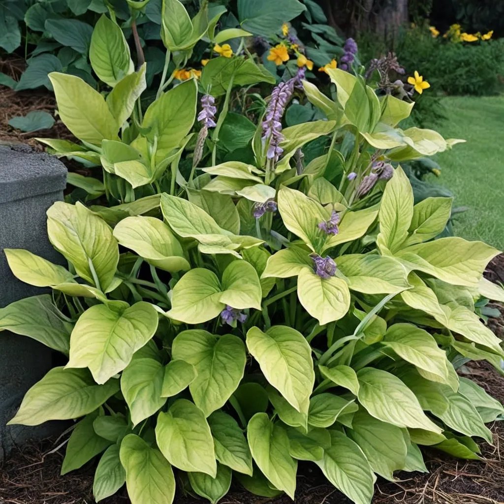 Hosta x hybrida 'Christmas Gold'