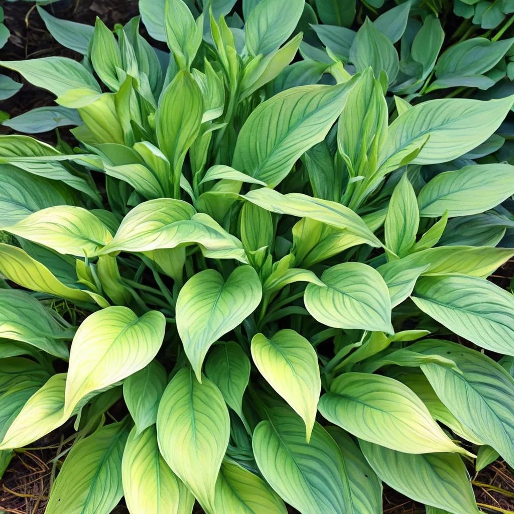 Hosta x hybrida 'June Fever'