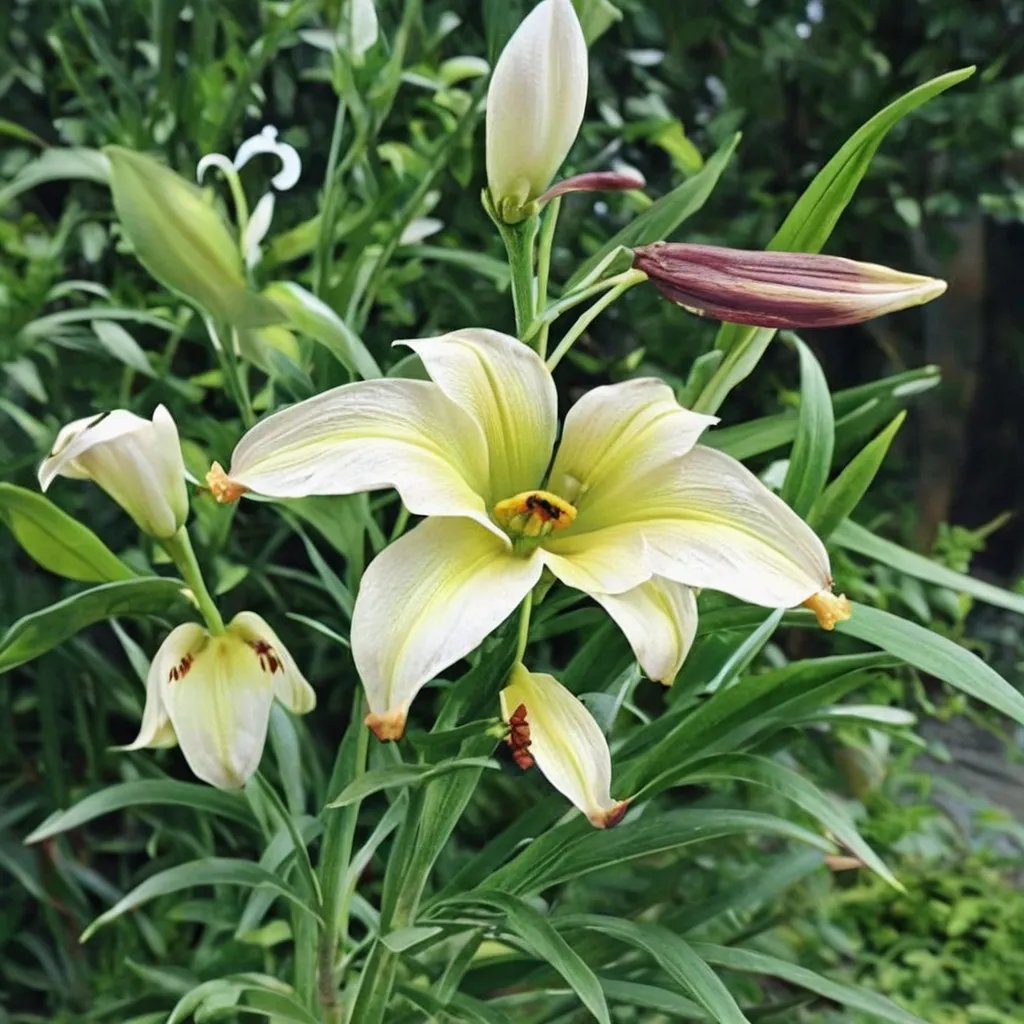 Lilium brownii 'Sichuan Splendor'