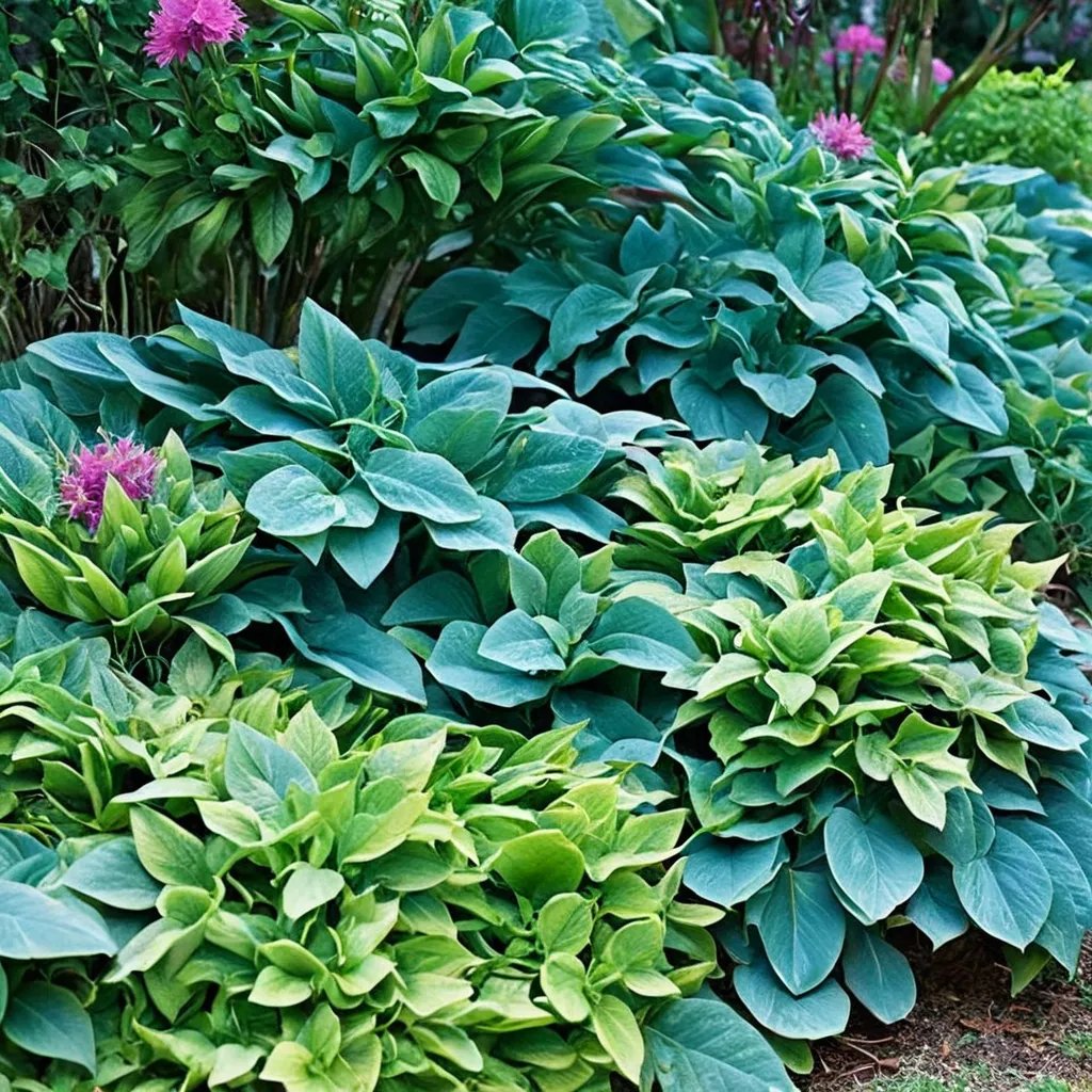 Hosta x hybrida 'Mix'