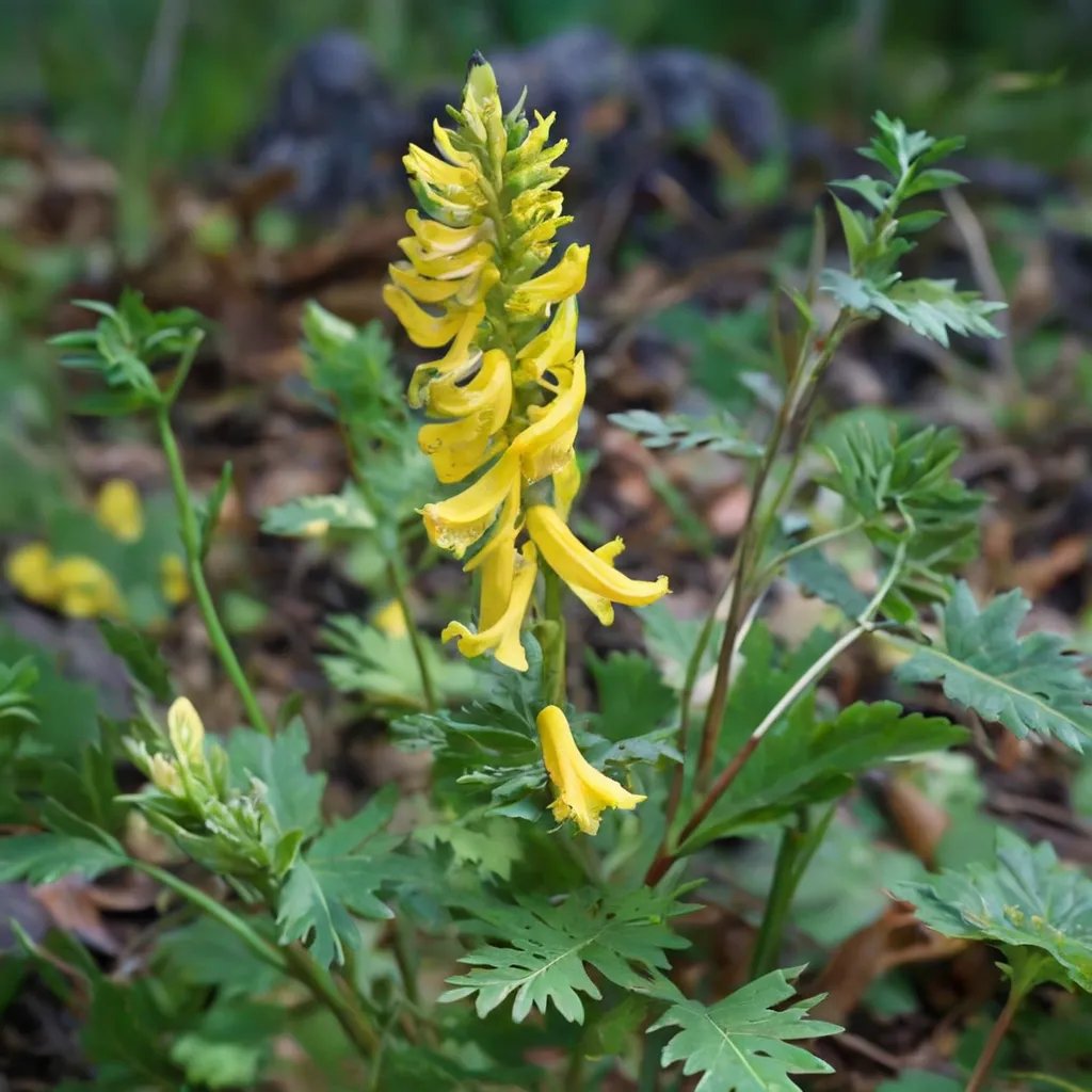 Corydalis pallida 'tenuis'