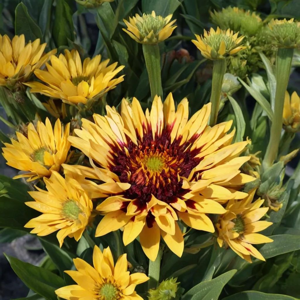Gaillardia x grandiflora 'Fanfare Citronella'