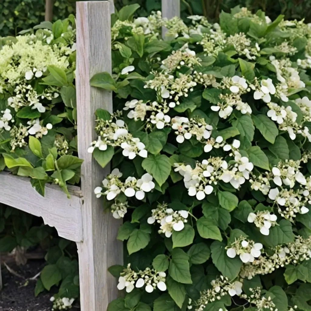 Hydrangea anomala 'Moonlight'