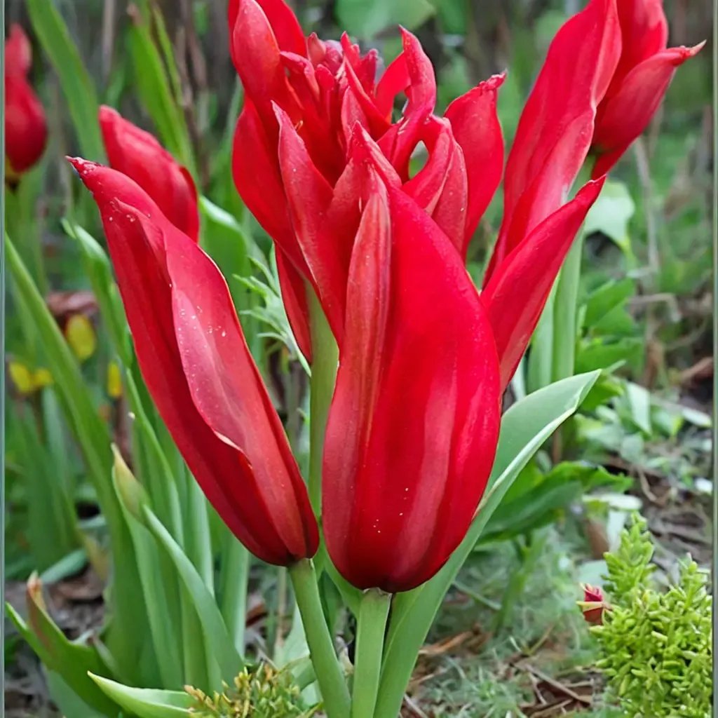 Tulipa tulipta 'Red Shine'