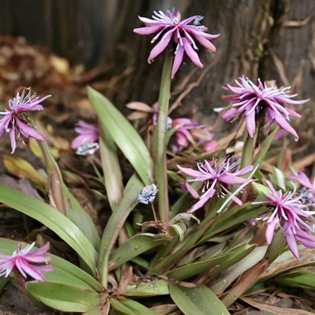 Heloniopsis orientalis 'Purple Sprite'